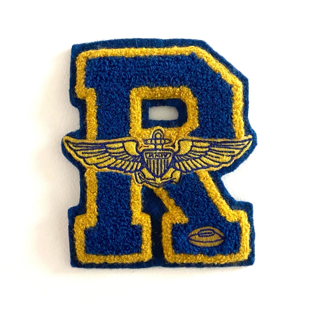 Vintage letterman “R” Rugby Ralph Lauren chenille patch